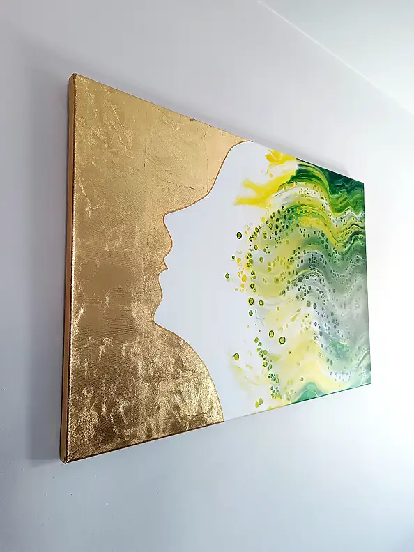 Joanna Bilska, JOIE, La peinture acrylique - toile, 90 x 60