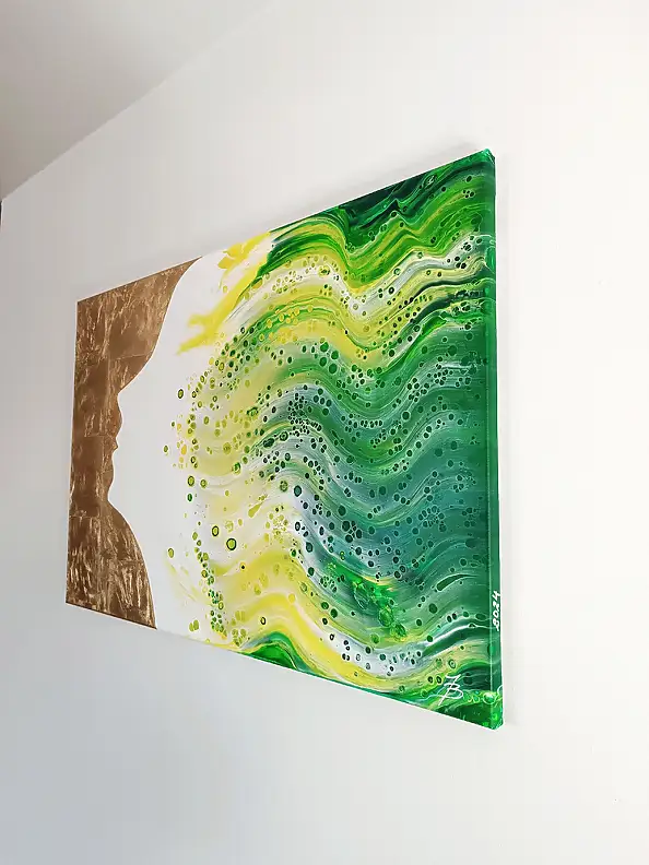 Joanna Bilska, JOIE, La peinture acrylique - toile, 90 x 60