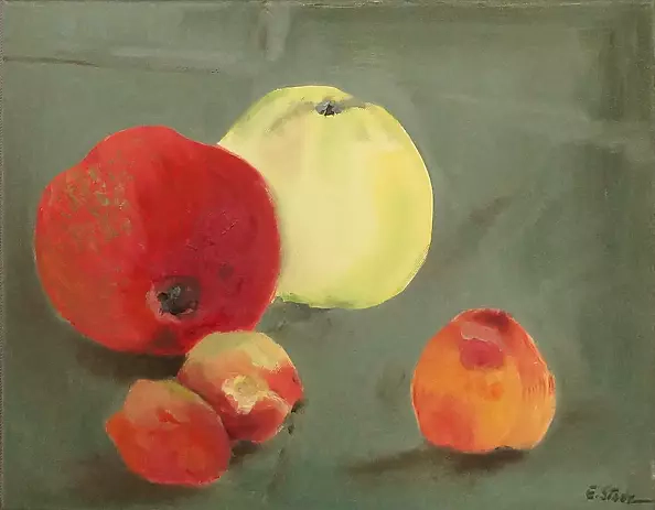 Ewa Słodzińska - Jabłka, brzoskwinie