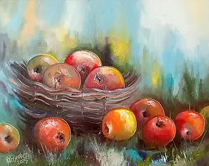 Krzysztof Kłosowicz - "Apples in the Basket"