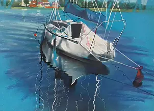 Andrzej Siewierski - Yacht in Barlinek