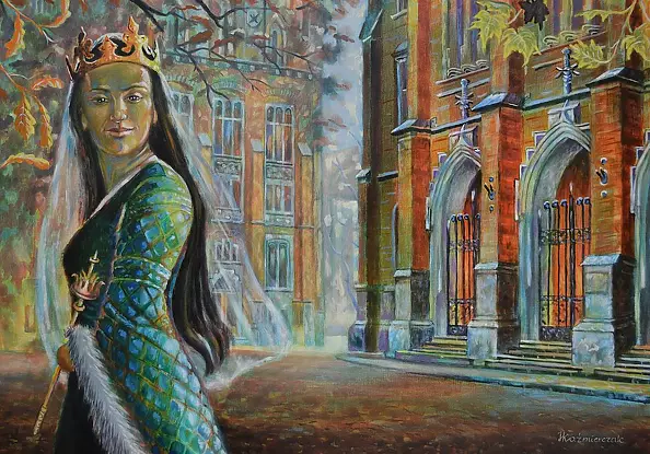 Halina Kaźmierczak - Jadwiga of Anjou - donor UJ