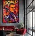 Emma Chodorowska, ,,James Bond", Obraz akrylowy - płótno, 85 x 120