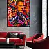 Emma Chodorowska, ,,James Bond", Obraz akrylowy - płótno, 85 x 120