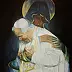 Maciej Porębny - Le Pape Jean-Paul II dans les bras de la Vierge Marie