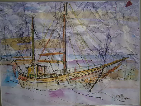 Anna Borcz - Jastarnia- żaglowiec