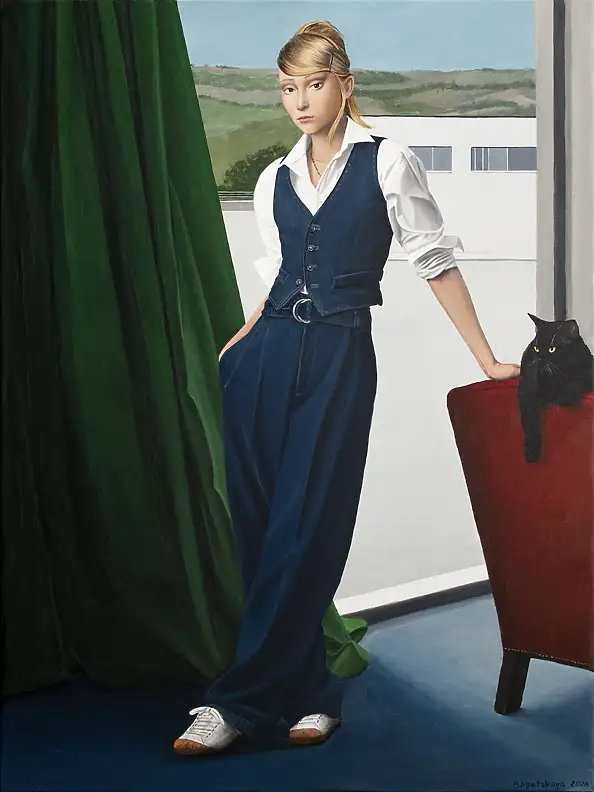 Nataliya Bagatskaya, Jeden z tych dni, Obraz akrylowy - płótno, 75 x 100