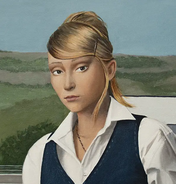 Nataliya Bagatskaya, Jeden z tych dni, Obraz akrylowy - płótno, 75 x 100