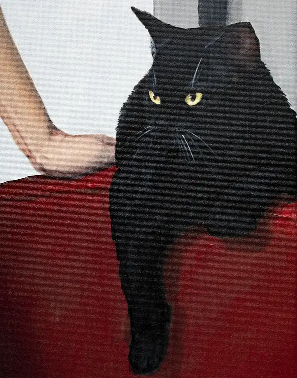 Nataliya Bagatskaya, Jeden z tych dni, Obraz akrylowy - płótno, 75 x 100