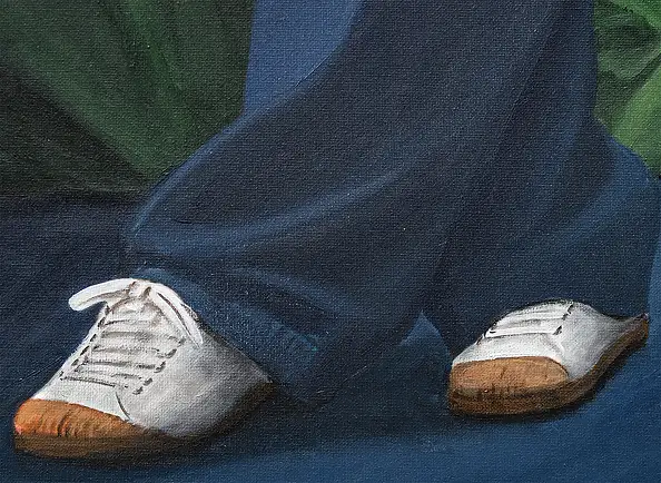 Nataliya Bagatskaya, Jeden z tych dni, Obraz akrylowy - płótno, 75 x 100