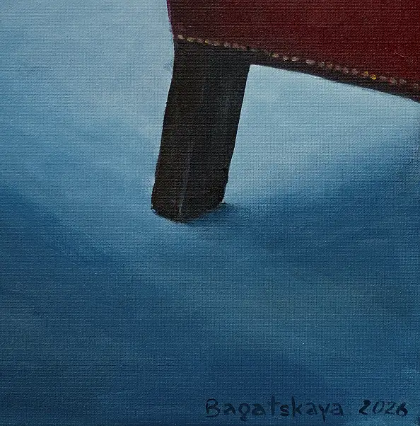 Nataliya Bagatskaya, Jeden z tych dni, Obraz akrylowy - płótno, 75 x 100