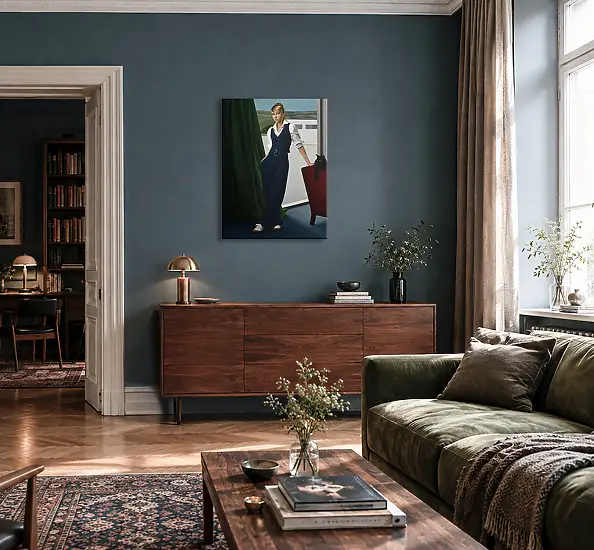 Nataliya Bagatskaya, Jeden z tych dni, Obraz akrylowy - płótno, 75 x 100