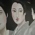 Monika Muszyńska, Silky silence, Oil painting - canvas, 90 x 170