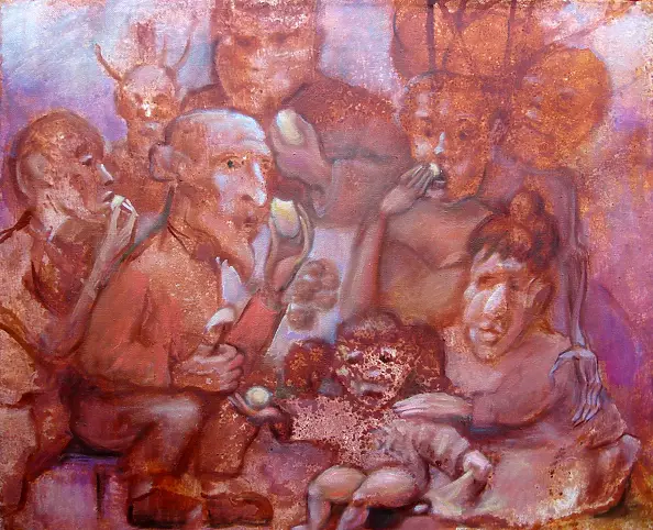 Włodzimierz Draczyński - The Potato Eaters