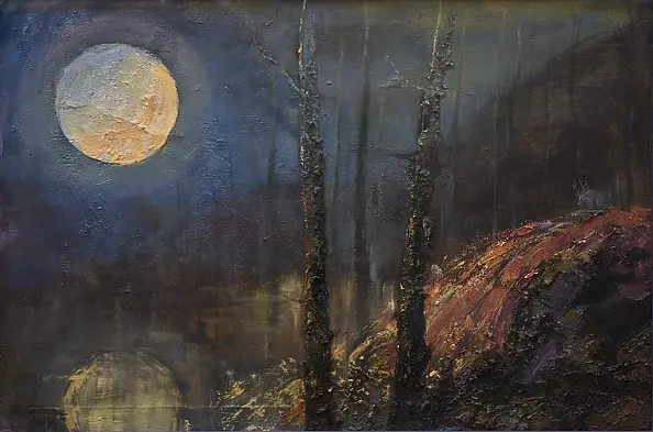 Ryszard Tyszkiewicz - Gray deer