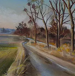 Krzysztof Bagorski - Autumn. The road to Kociewie.