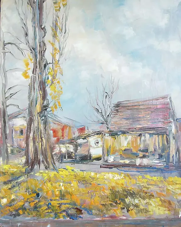 Kazimierz Komarnicki - Jesień Pogodny dzień