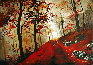 Anna Słota - autumn red