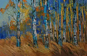 Daniel Gromacki - Autumn in Podlasie. Birch.