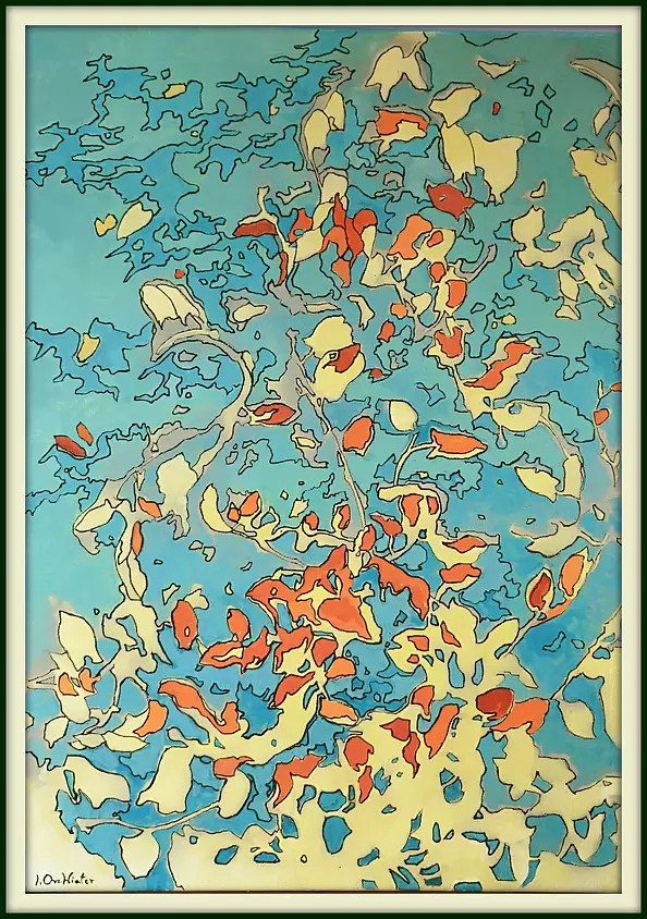 Iwona Orzechowska Wiater - Autumn on the water