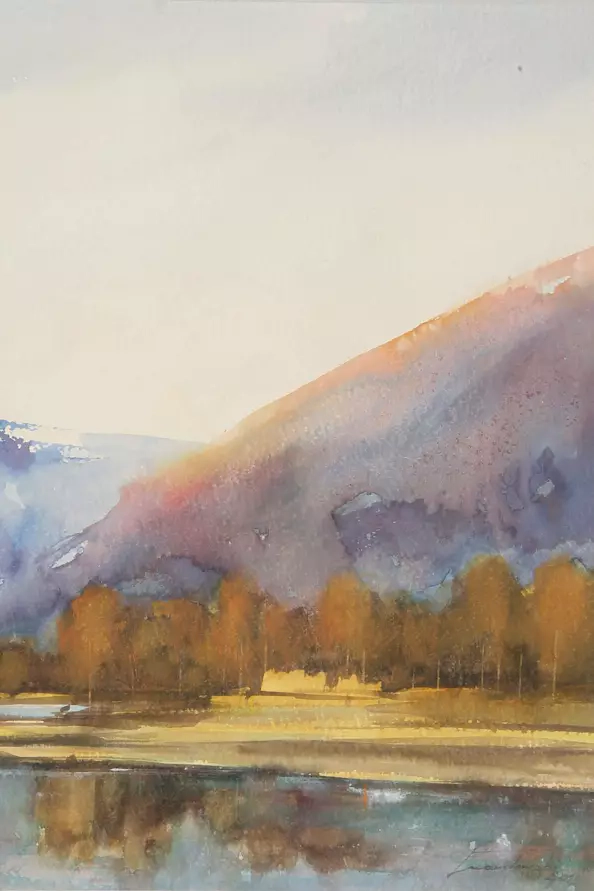 Kazimierz Twardowski - Autumn on the Dunajec