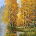 Marek Szczepaniak - Autumn over the forest pond