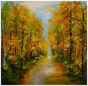 Grażyna Potocka - Jesień obraz olejny 50-50cm