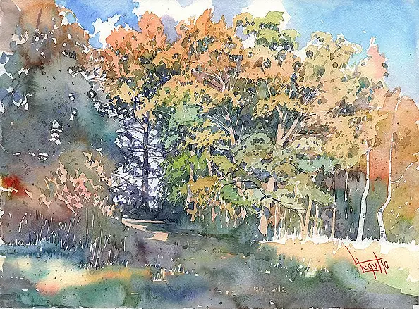 Leszek Legut - Autumn in Bukowiec