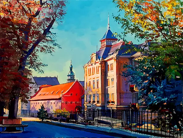 Bohdan Saliy - Jesień we Lwowie