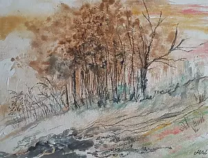 Magdalena Waszkiewicz - In the autumn at the hill I will stand