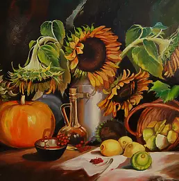 Maria Bujała - Autumn still life