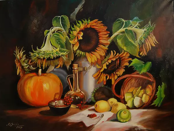 Maria Bujała - Jesienna martwa natura