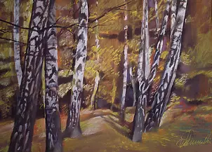 Andrzej Siewierski - autumn glade