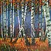 Marta Milewska - Autumn birches