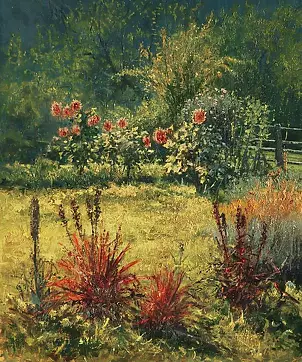 Wojciech Górecki - Autumn dahlias