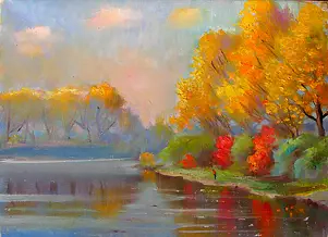 Włodzimierz Draczyński - Autumn Lake