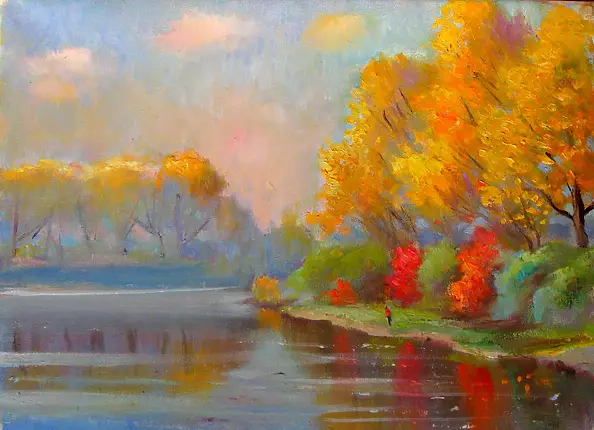 Włodzimierz Draczyński - Jesienne jezioro