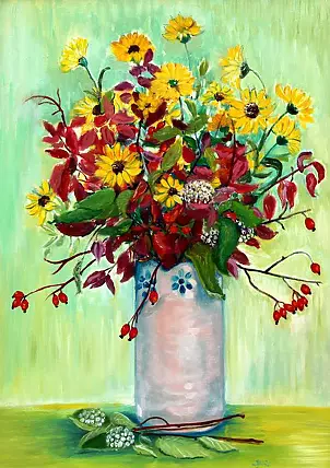 Jadwiga Rudnicka - autumn bouquet