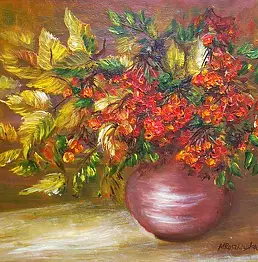 Maria Roszkowska - autumn bouquet