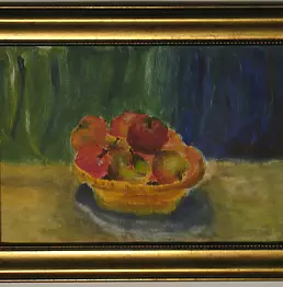 Nelly Chelstowska - Autumn basket with apples