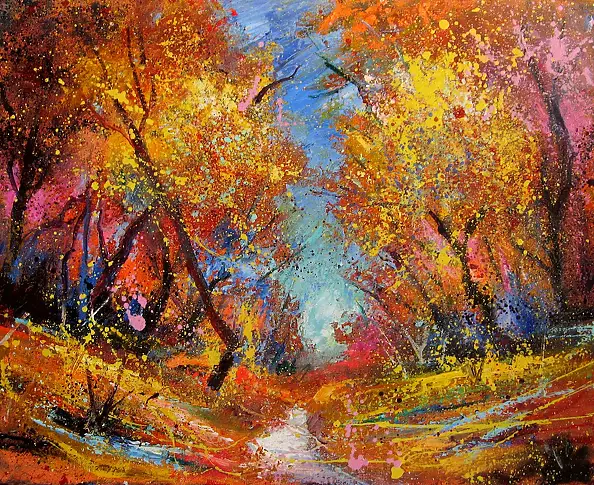 Włodzimierz Draczyński - Autumn forest