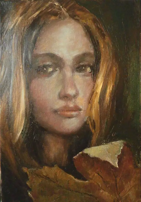 Maria Szymańska - Autumn leaf