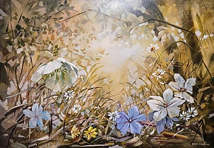 Jerzy Krok - "Autumn Garden"