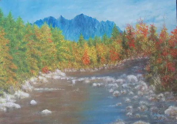 Antonina Radzięda - autumn landscape