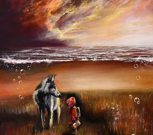 Agata Buczek - Jesienny spacer czyli Czerwony Kapturek historia alternatywna