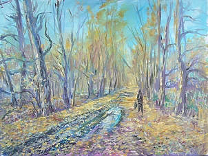 Kazimierz Komarnicki - Autumn walk