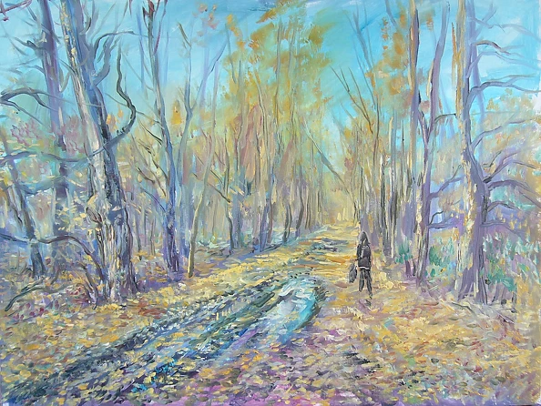 Kazimierz Komarnicki - Jesienny spacer