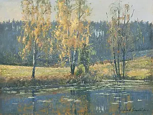 Wojciech Górecki - autumn pond