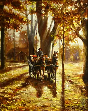 Krystian Wodniok - autumn road