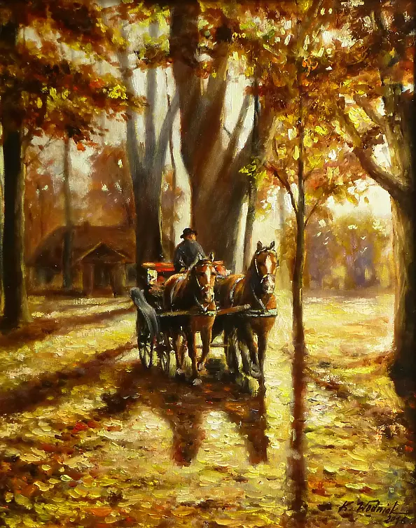 Krystian Wodniok - autumn road